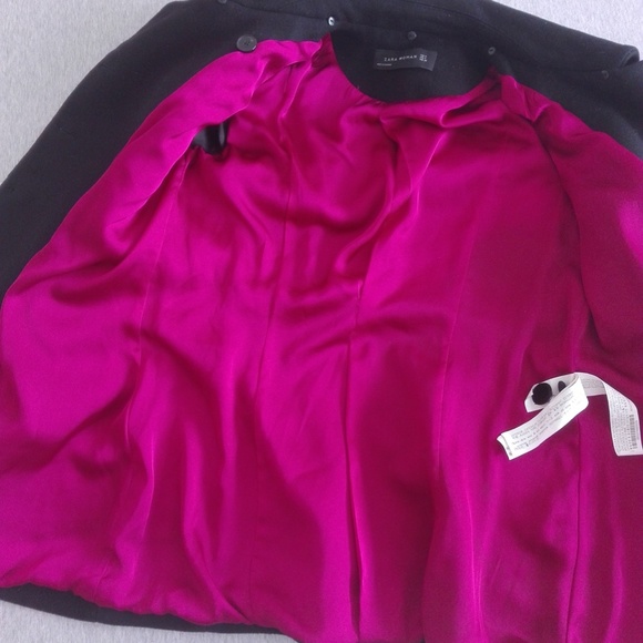 Double breasted Zara fall wool coat M - Picture 10 of 10